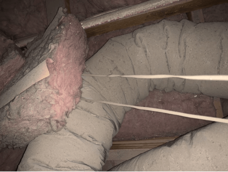 ash and smoke attic california fire insulation